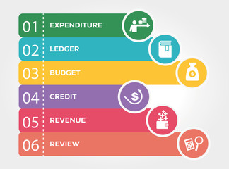Accounting Infographic Concept