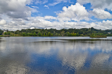 Fototapeta na wymiar Sao Bernardo lake