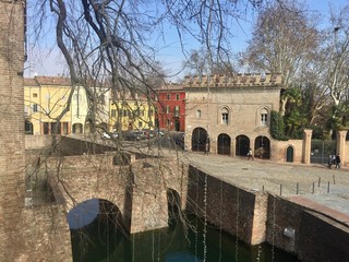 Fontanellato (Parma), il Castello e le scuderie