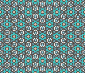 classic elegant geometric pattern