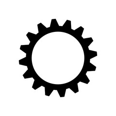 Gear machinery piece icon vector illustration graphic design