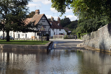 Ford at Eynsford, Kent, UK