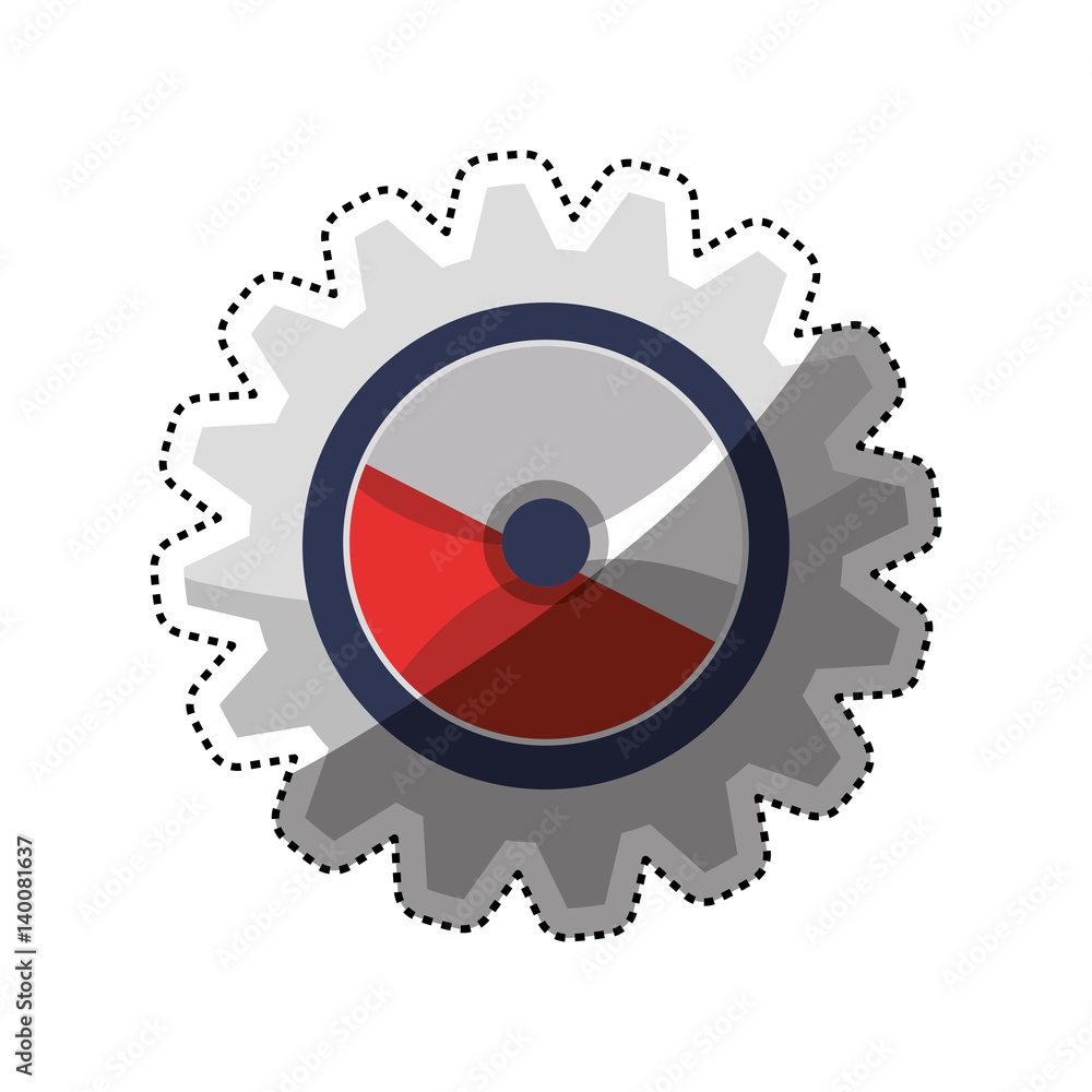 Poster software cd computer icon vector illustration graphic design
