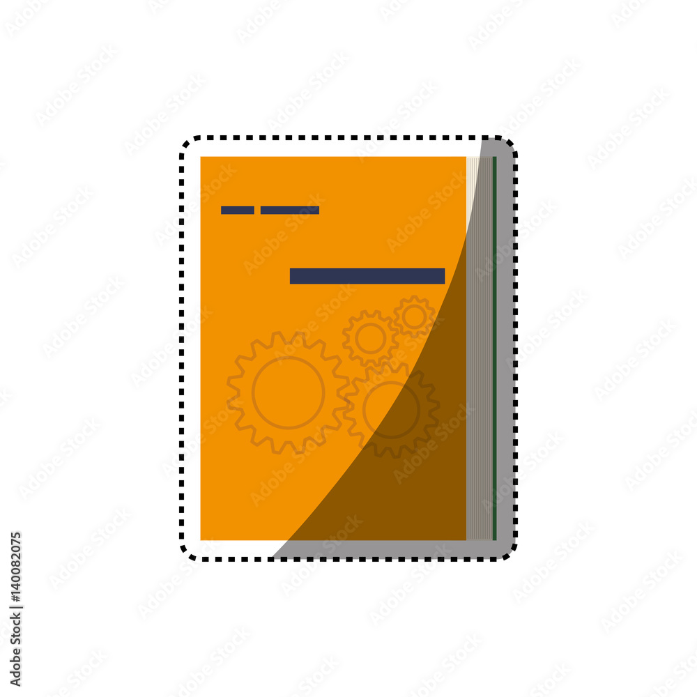 Poster software computer box icon vector illustration graphic design