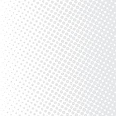 Fototapeta premium Halftone dots. gray dots on white background