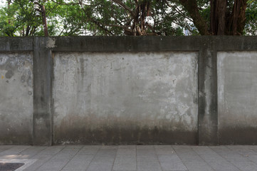 Street, Banner - Sign, Lighting Equipment, Billboard, Advertisement,Large blank billboard on a street wall,  banners with room to add your own text