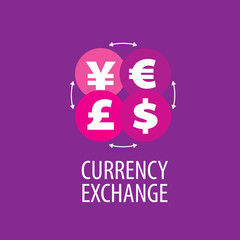vector logo currency exchange