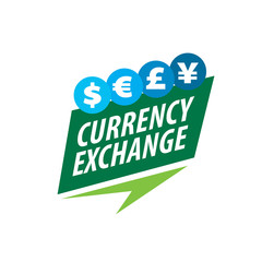 vector logo currency exchange