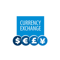 vector logo currency exchange