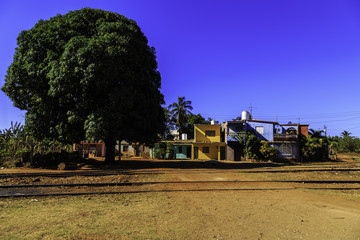 Fototapeta premium Old train station in Trinidad