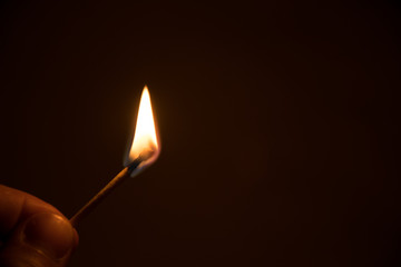 burning matches