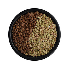 Buckwheat Grains Mix Top View