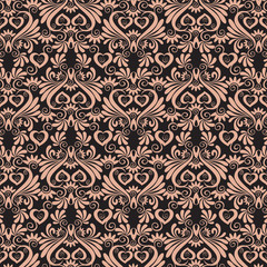 seamless luxury ornaments background