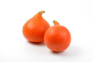 small orange pumpkins