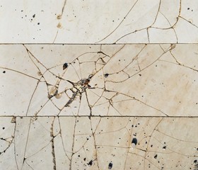 old broken tiles for background