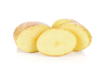 potato isolated on white background