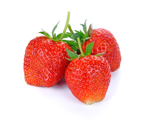 Strawberry isolated on white