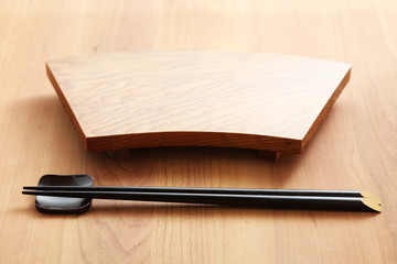 箸と皿