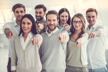 Beautiful business team