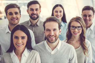 Beautiful business team