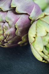 Obraz premium Carciofi macro