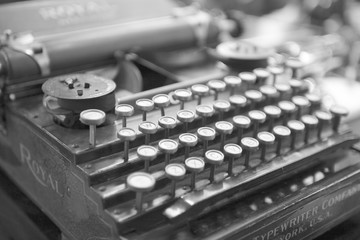 Vintage typewriter