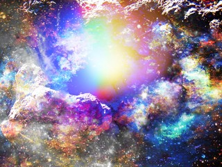 Supernova Galaxy Abstract Wallpaper