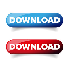 Download button vector set