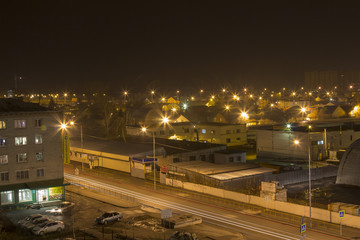 City night landscape