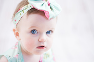 Cute baby blue eyes