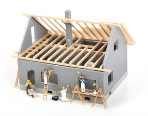 Construction of cottage