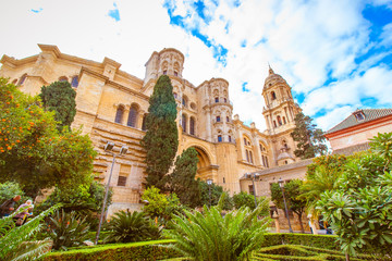 Naklejka premium Traveling through Spain on Vacation