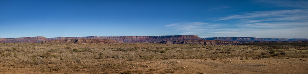 Fototapeta na wymiar Panoramic view of Grand Canyon West Rim - Arizona, USA
