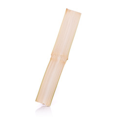 Fresh sugar cane. Studio shot isolated on white