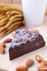 Delicious chocolate cake