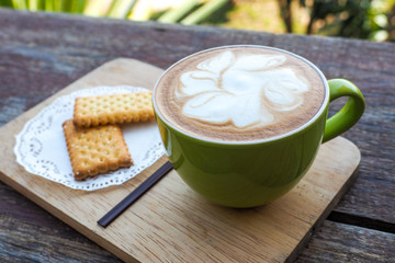 Biscuits tea and morning coffee.
