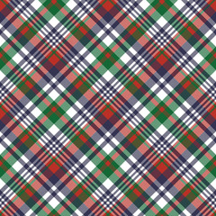 Check pixel color plaid seamless pattern