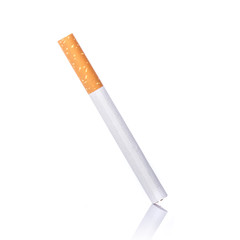 Cigarette. studio shot isolated on a white