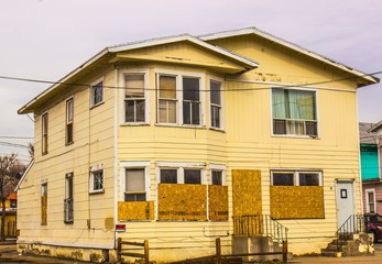 Abandoned Two Story Home