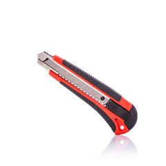 New cutter blade. Studio shot isolated on white