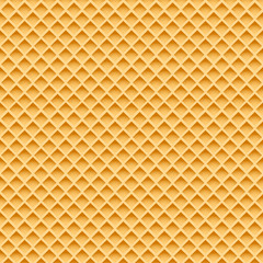 Wafer Seamless Pattern. Vector Illustration