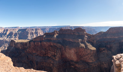 Panoramic view of Grand Canyon West Rim - Arizona, USA