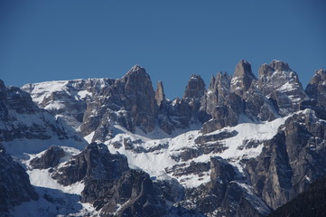 Fototapeta na wymiar italian alps andalo 3