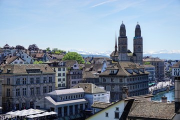 Zürich im Frühling, Schweiz