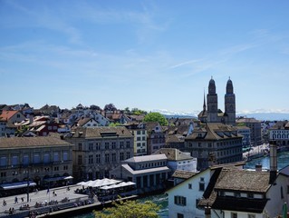 Zürich im Frühling, Schweiz