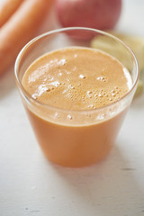 Carrot apple juice 