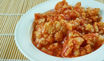Cauliflower Pachadi