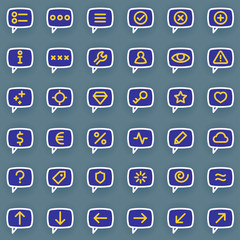 Message icons