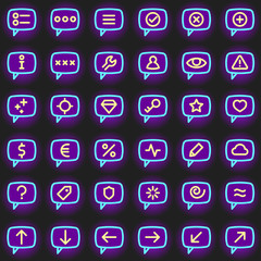 Message icons