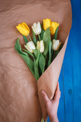 Spring  flowers bouquet